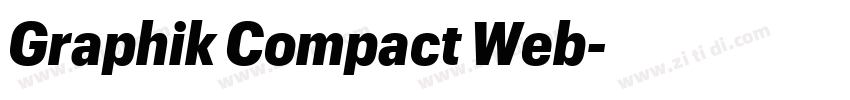 Graphik Compact Web字体转换
